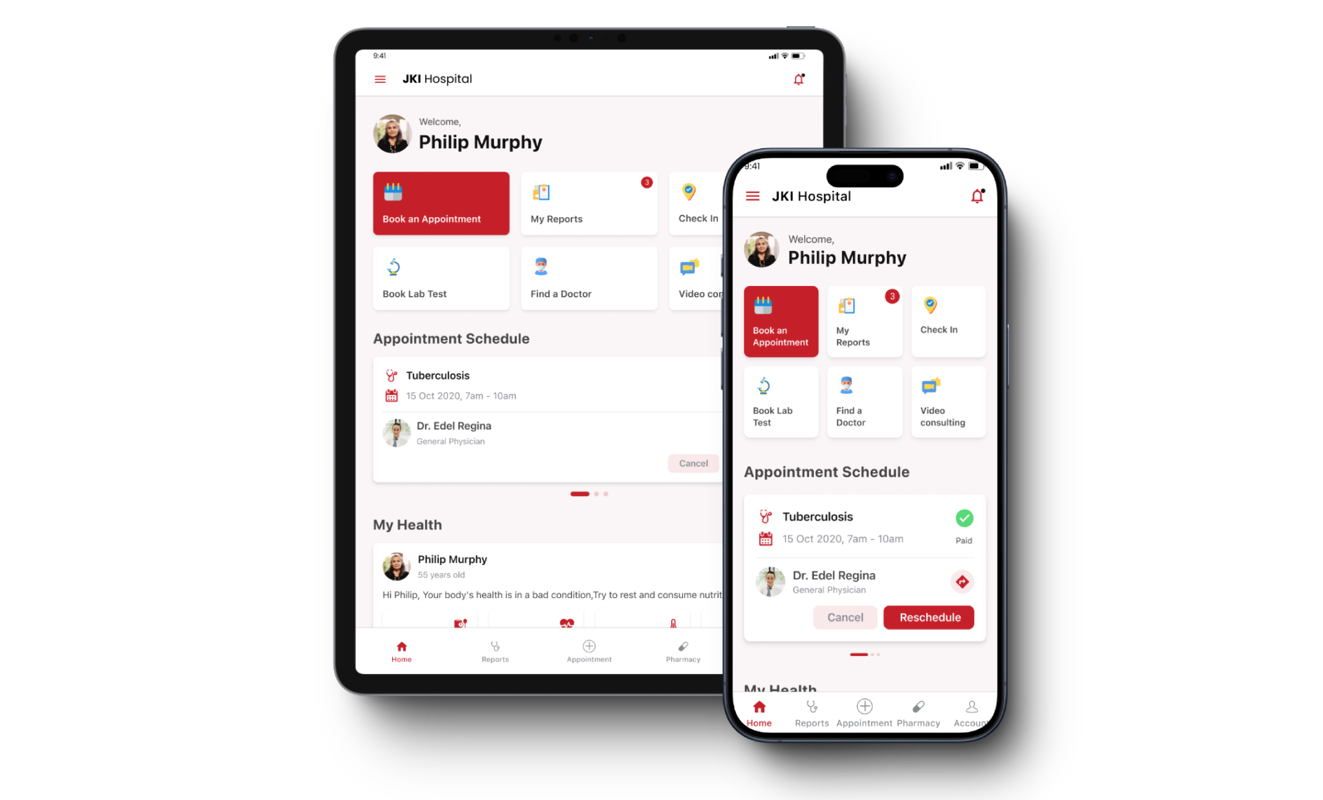 JKI Hospital: An App that Provides Comprehensive Healthcare Solutions.